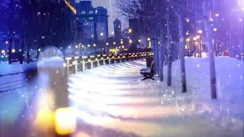 夜阑听雪